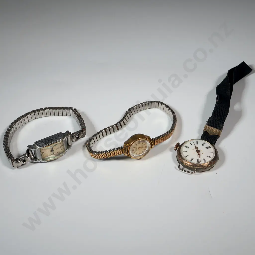Three Vintage Ladies Wristwatches. One Tudor & One Unicorn  Image 1++