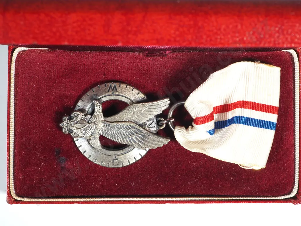 Boys Scout Explorer Silver Award Featuring An Eagle Superimposed Over A Compass  Image 1++