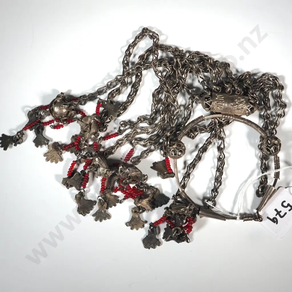 Large Ethnic Earring. Possibly Yemeni Image 1++