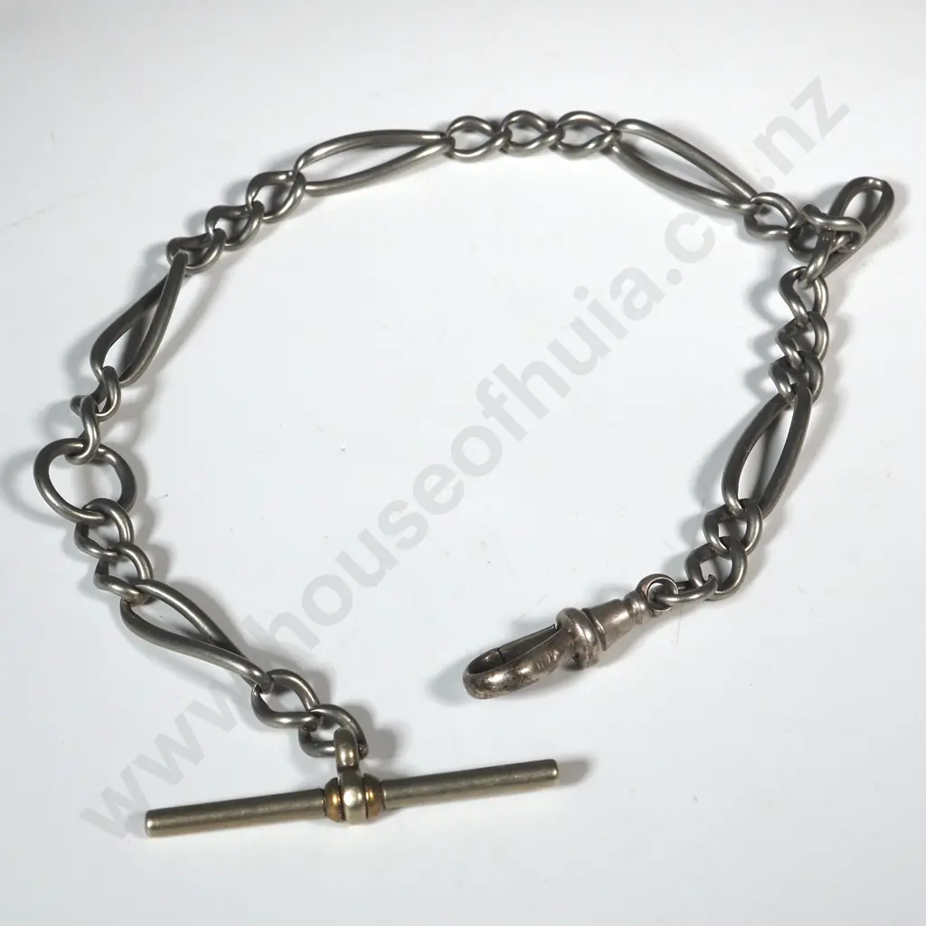 Antique Fob Chain in Base Metal Image 1++