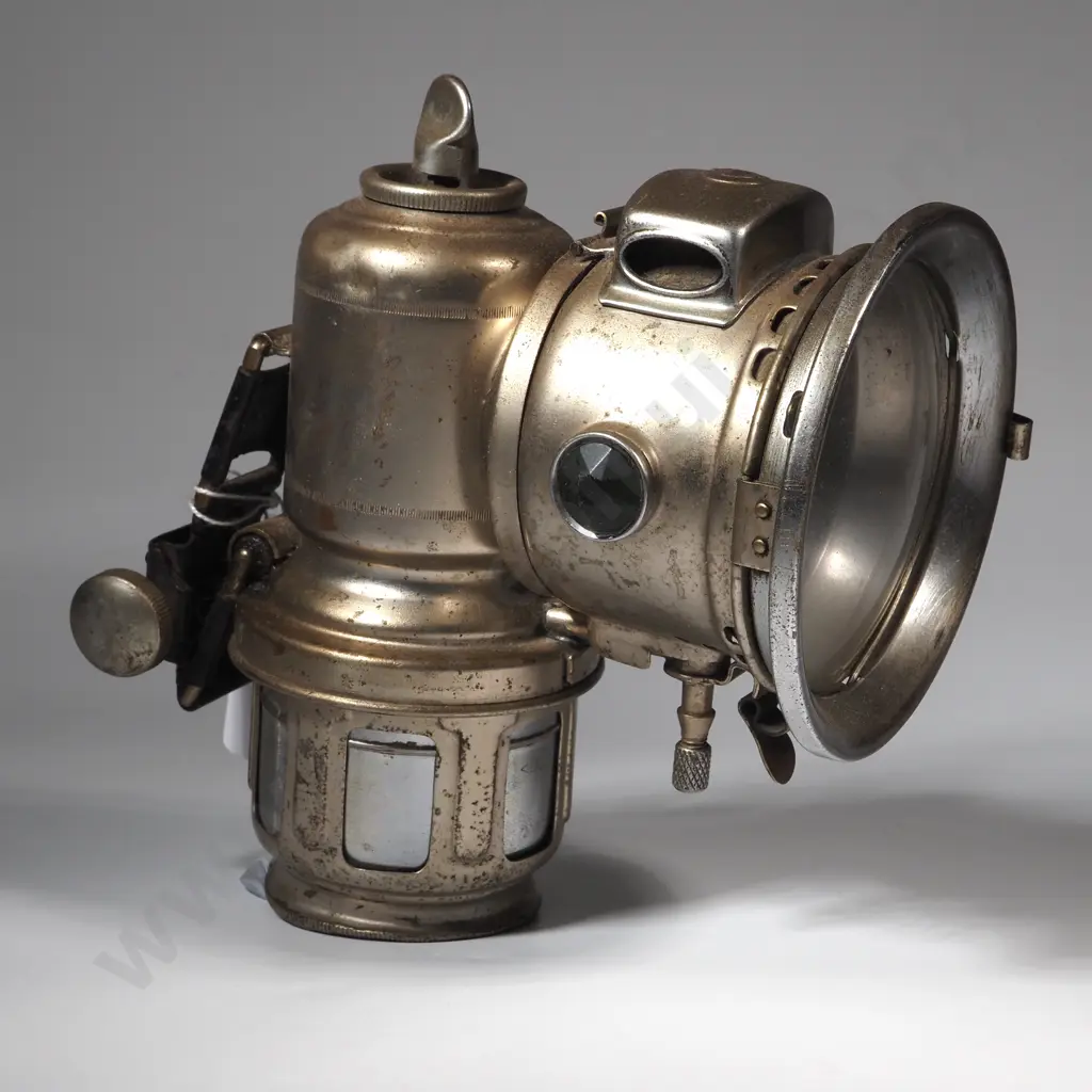 Lucas Carbide Motorcycle Lamp Image 1++