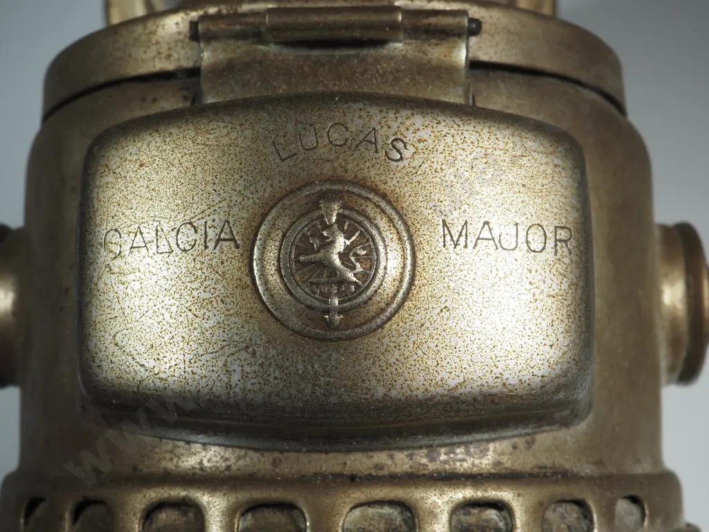 Lucas Carbide Motorcycle Lamp Image 1++
