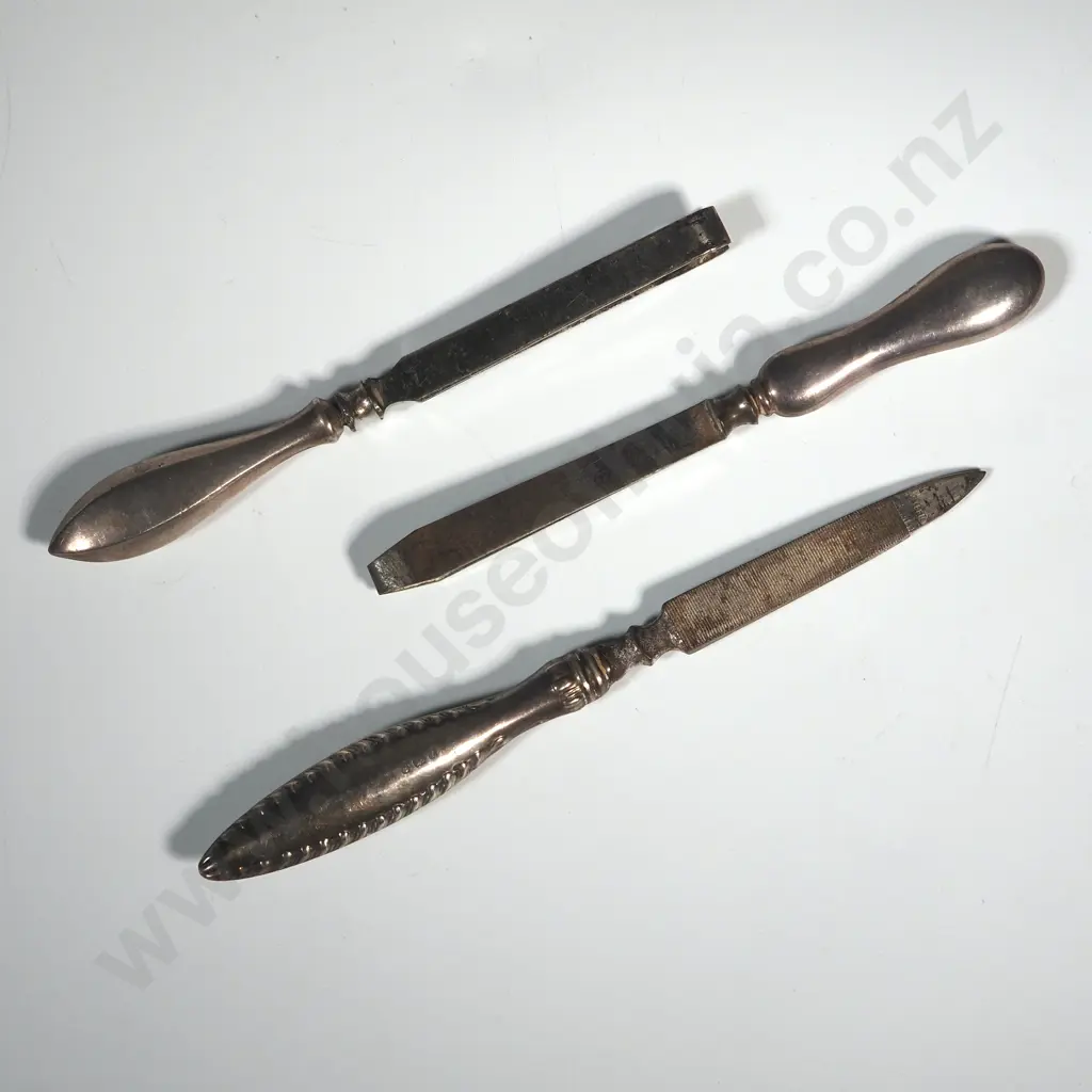 Three Sterling Silver Manicure Items  Image 1++