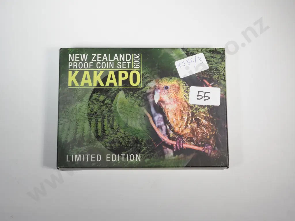 2009 New Zealand Proof Coin Set  Image 1++