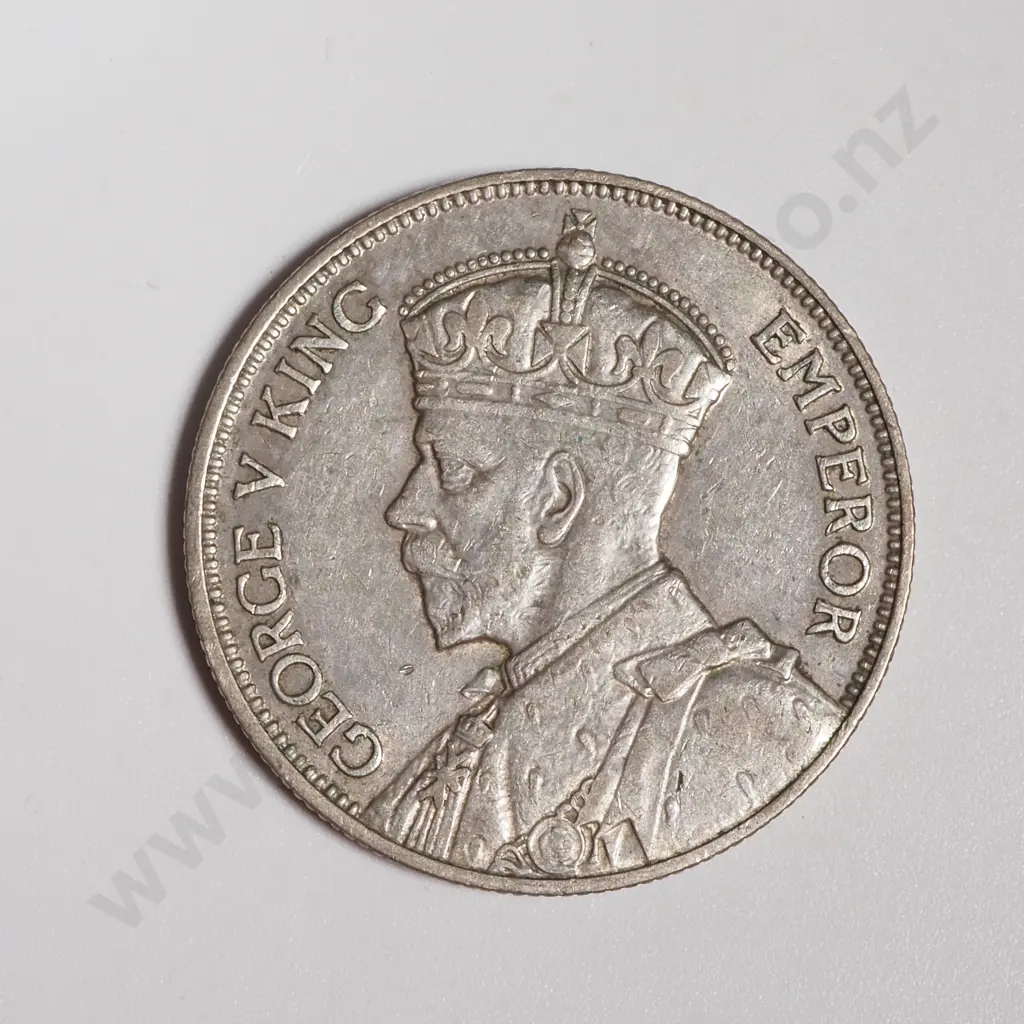 1934 New Zealand Florin  Image 1++