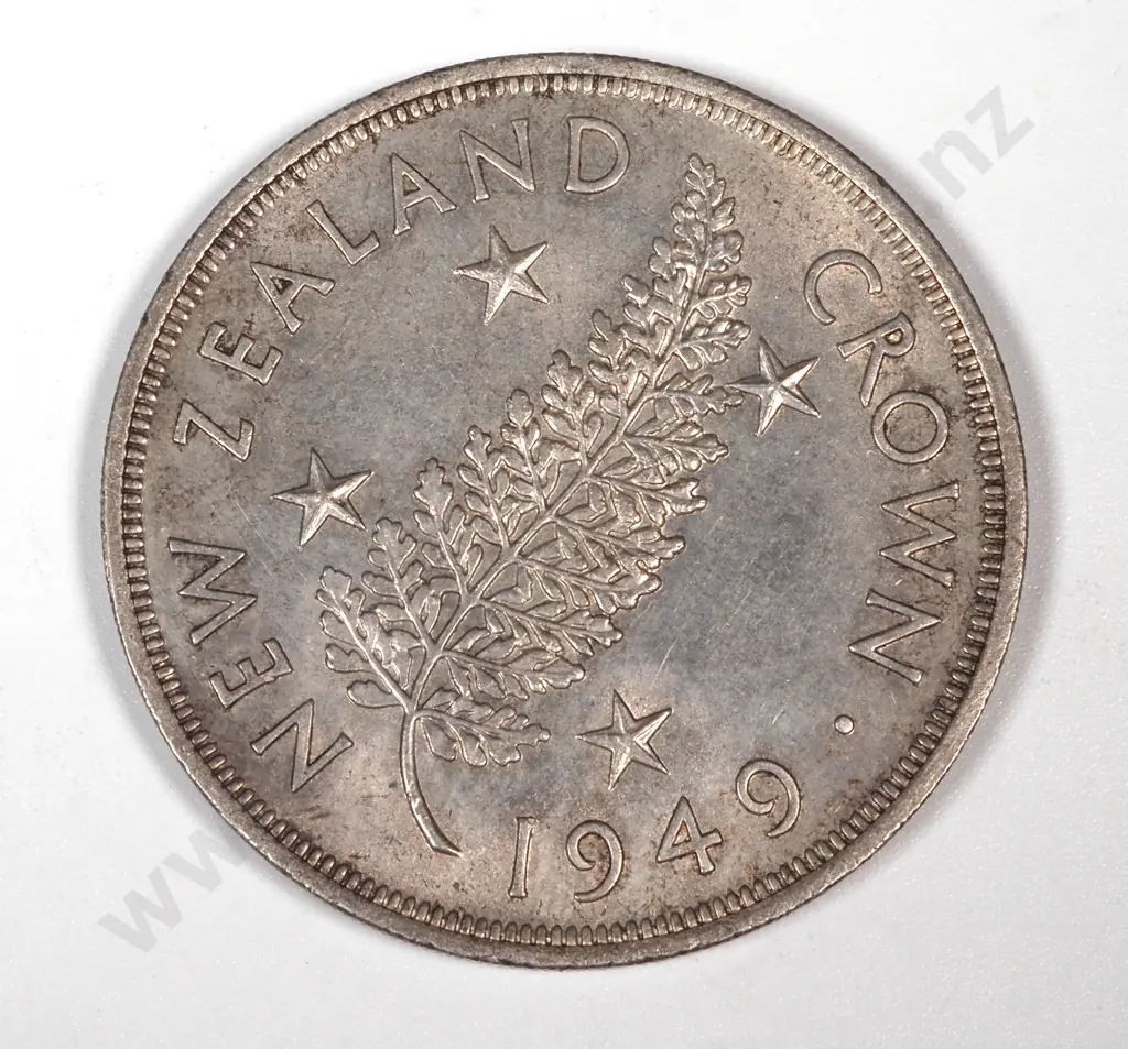 1949 New Zealand Crown  Image 1++