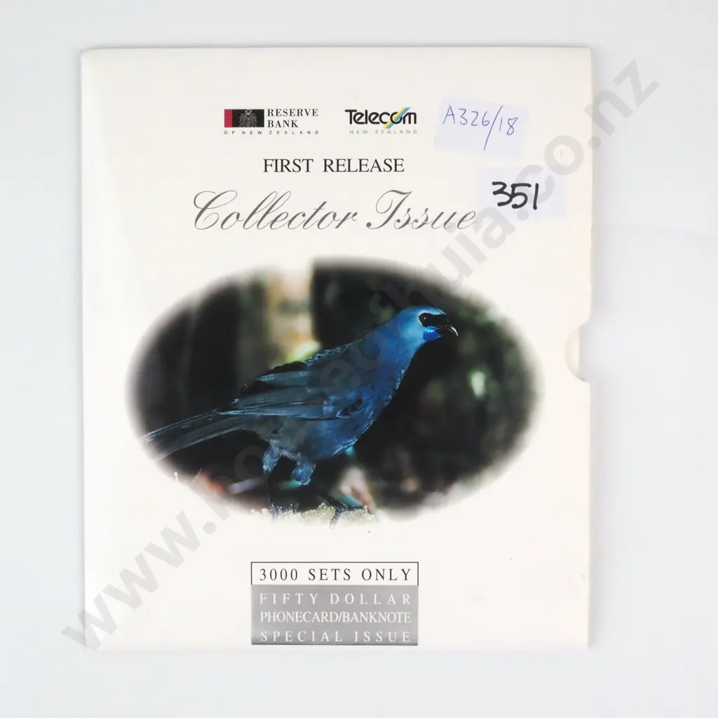 1995 Fifty Dollar Note & Fifty Dollar Phone Card Pack Image 1++