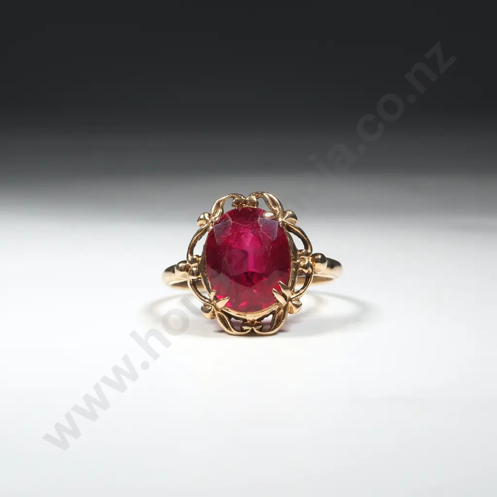 Vintage 9ct Gold Ring Image 1++