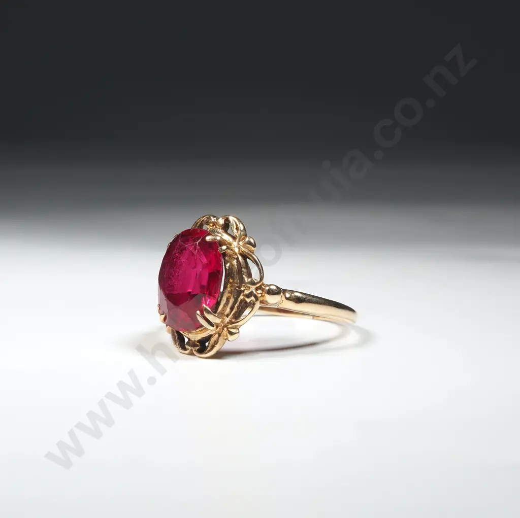 Vintage 9ct Gold Ring Image 1++