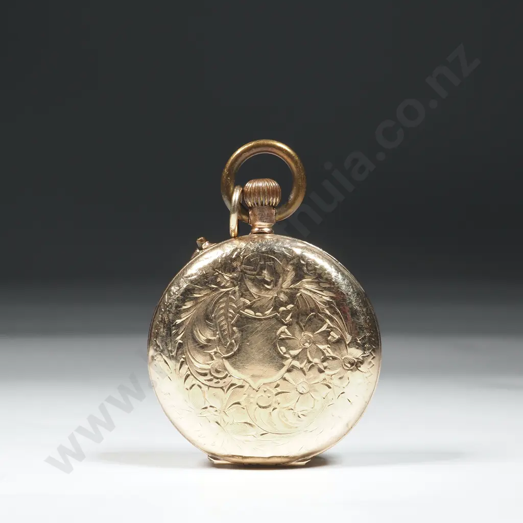 9ct Gold Pocket Watch A/F Image 1++
