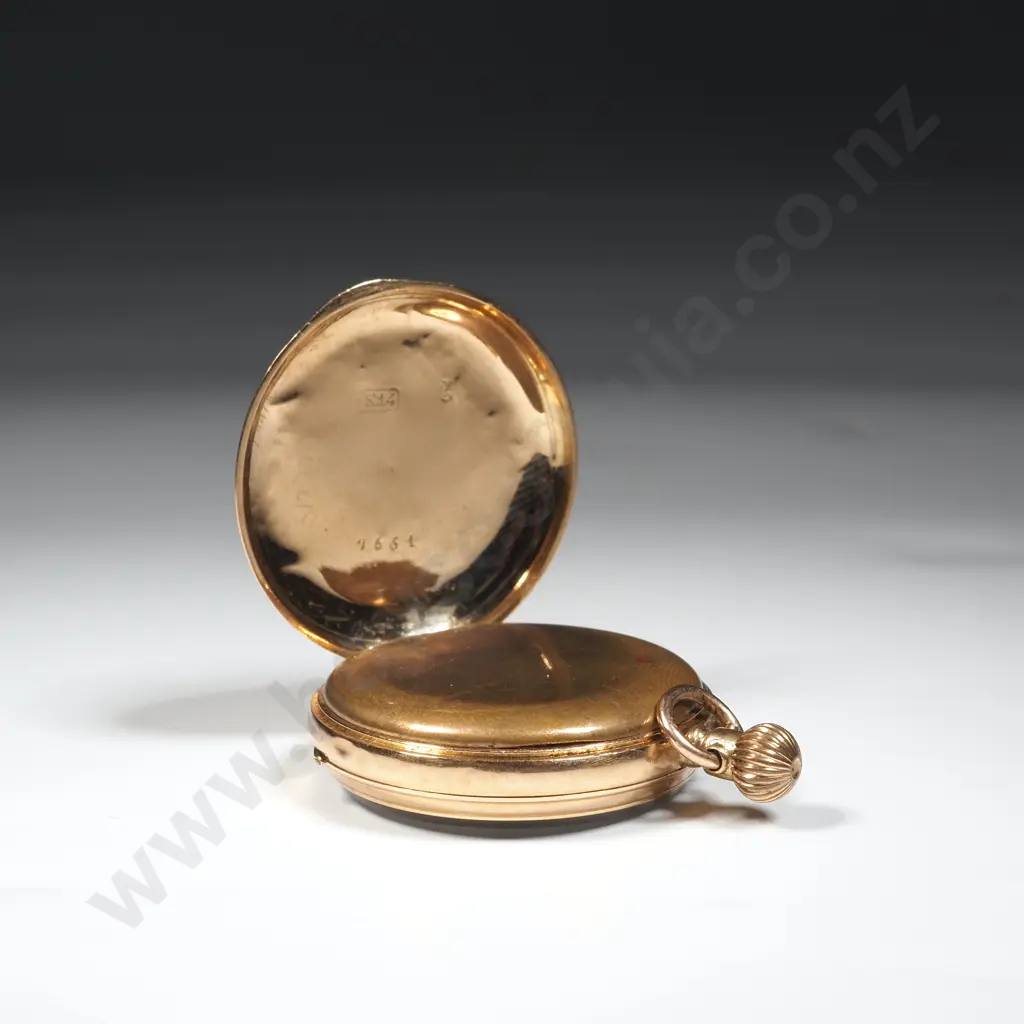Antique 14ct Gold Pocket Watch Image 1++