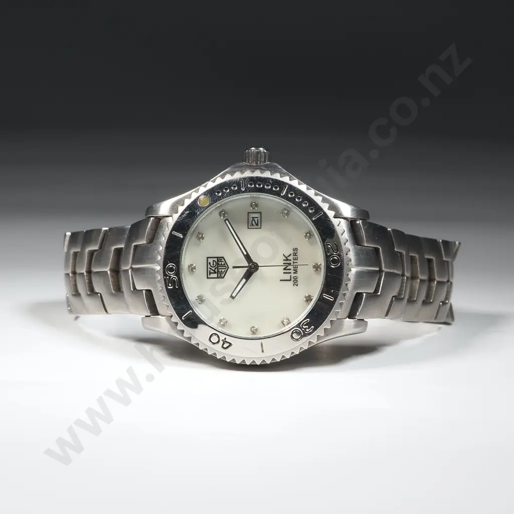 Tag Heur Stainless Steel Wrist Watch Link Image 1++