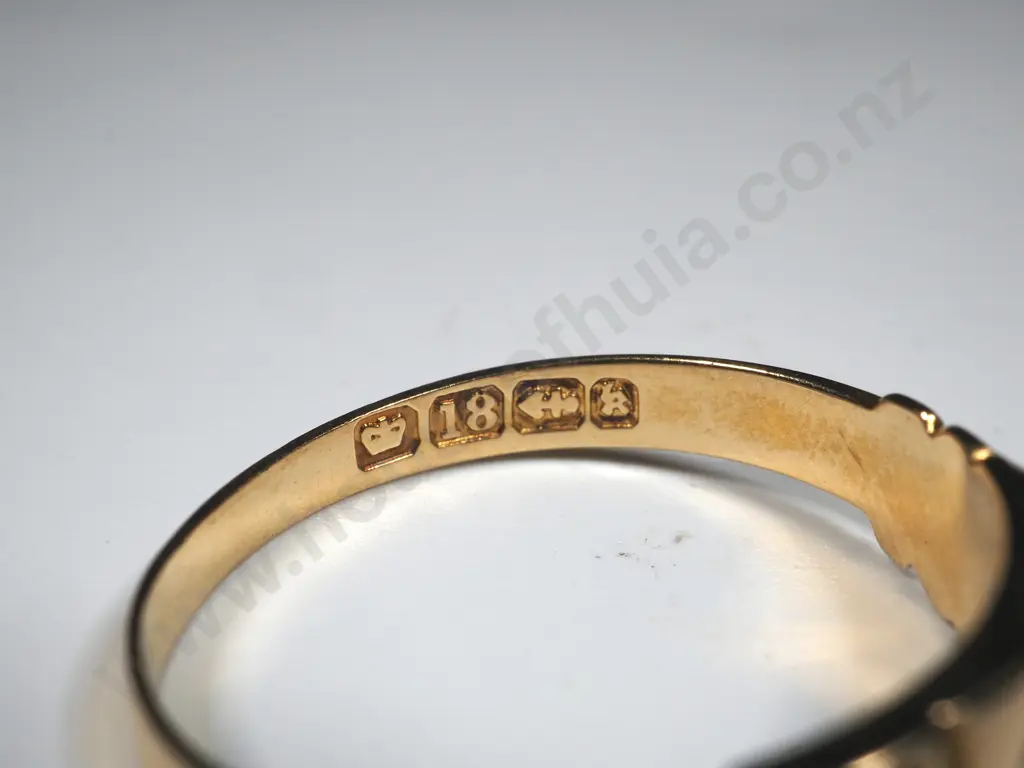 18ct Gold Diamond Ring Image 1++