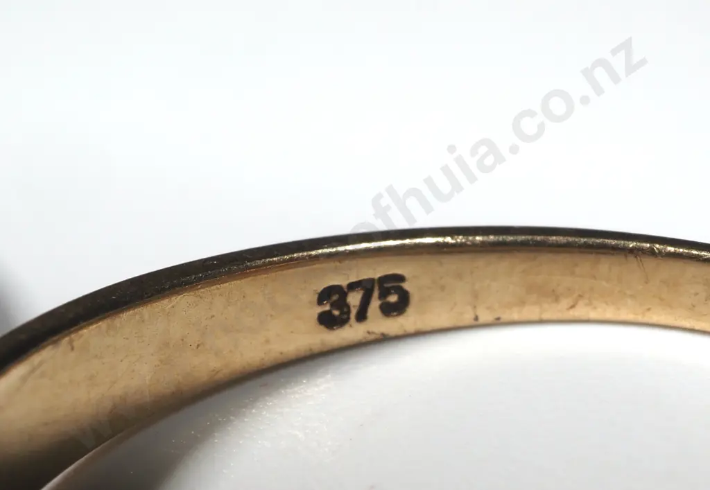 9ct Gold Diamond Cluster 3 Ring set Image 1++