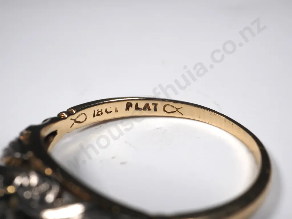 18ct Gold Diamond Solitaire Ring Valued at $4,000.00 Image 1++