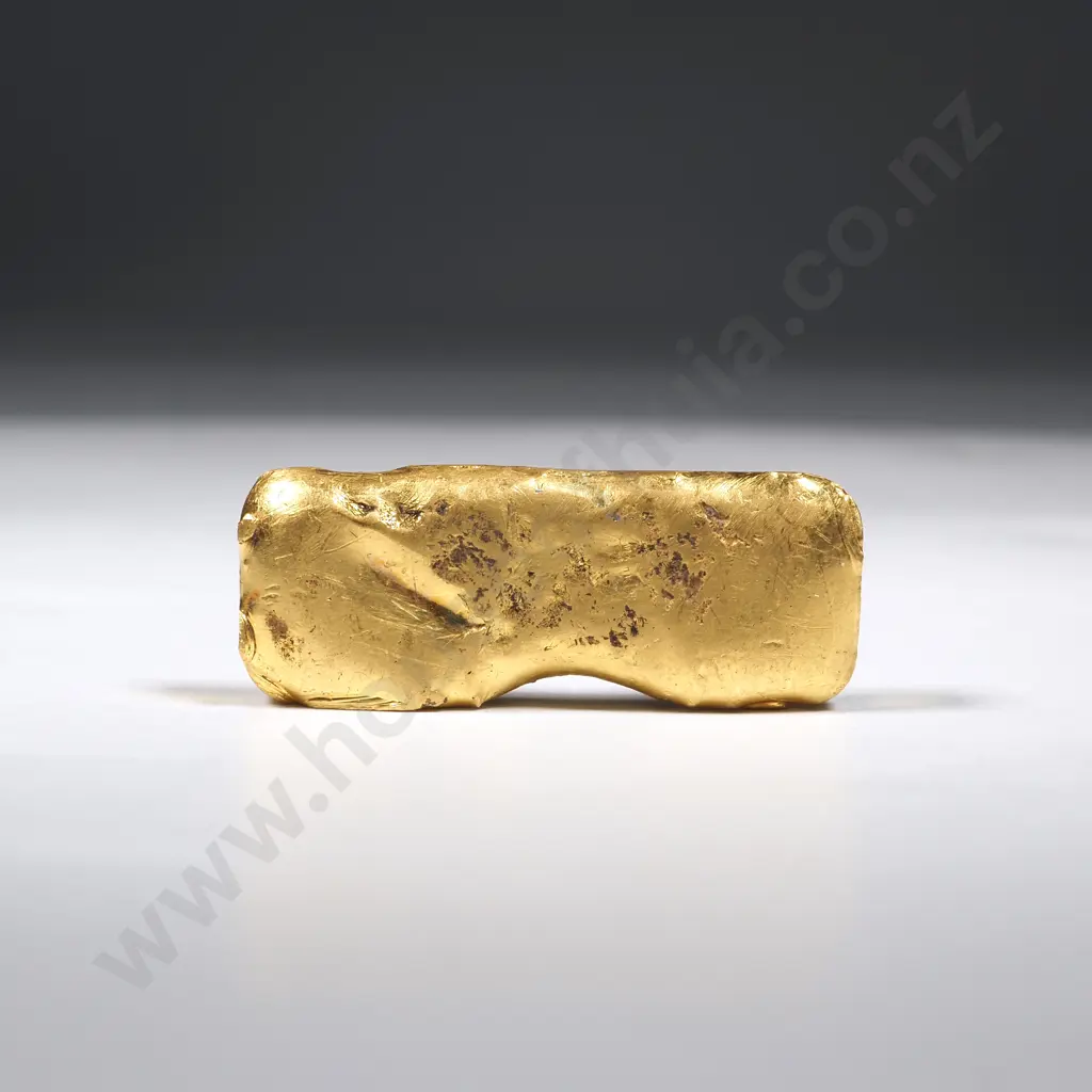 22ct Gold Melted Alluvial Gold Bar Nugget Image 1++
