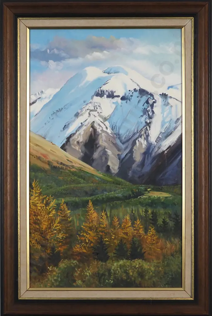 C. Pickworth. 1991. Craigieburn. Oil on Board. Image 1++