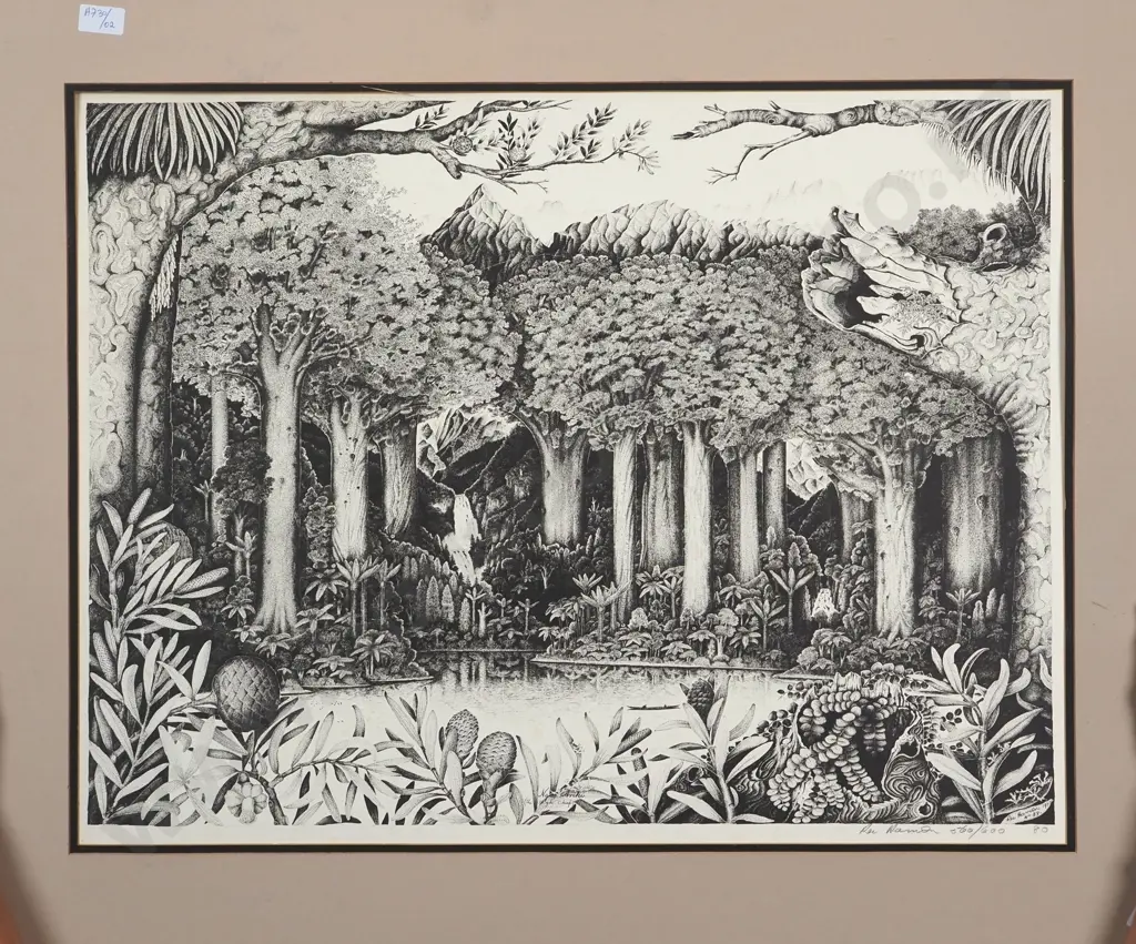 Rei Hamon. Untitled. 1977. No 89, 1975. Limited Edition Print. 51/600. Image 1++
