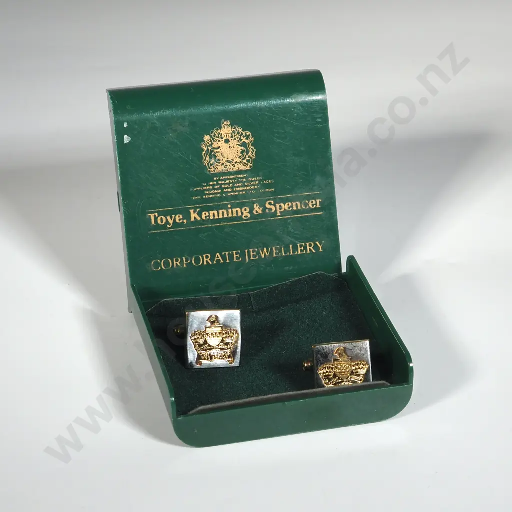 Toye kenning & Spencer Midland Fire Service Cufflinks  Image 1++