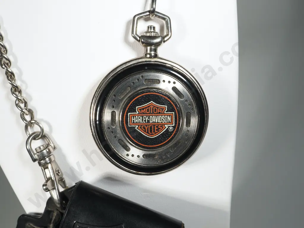 Cased Harley Davidson Pocket Watch Image 1++