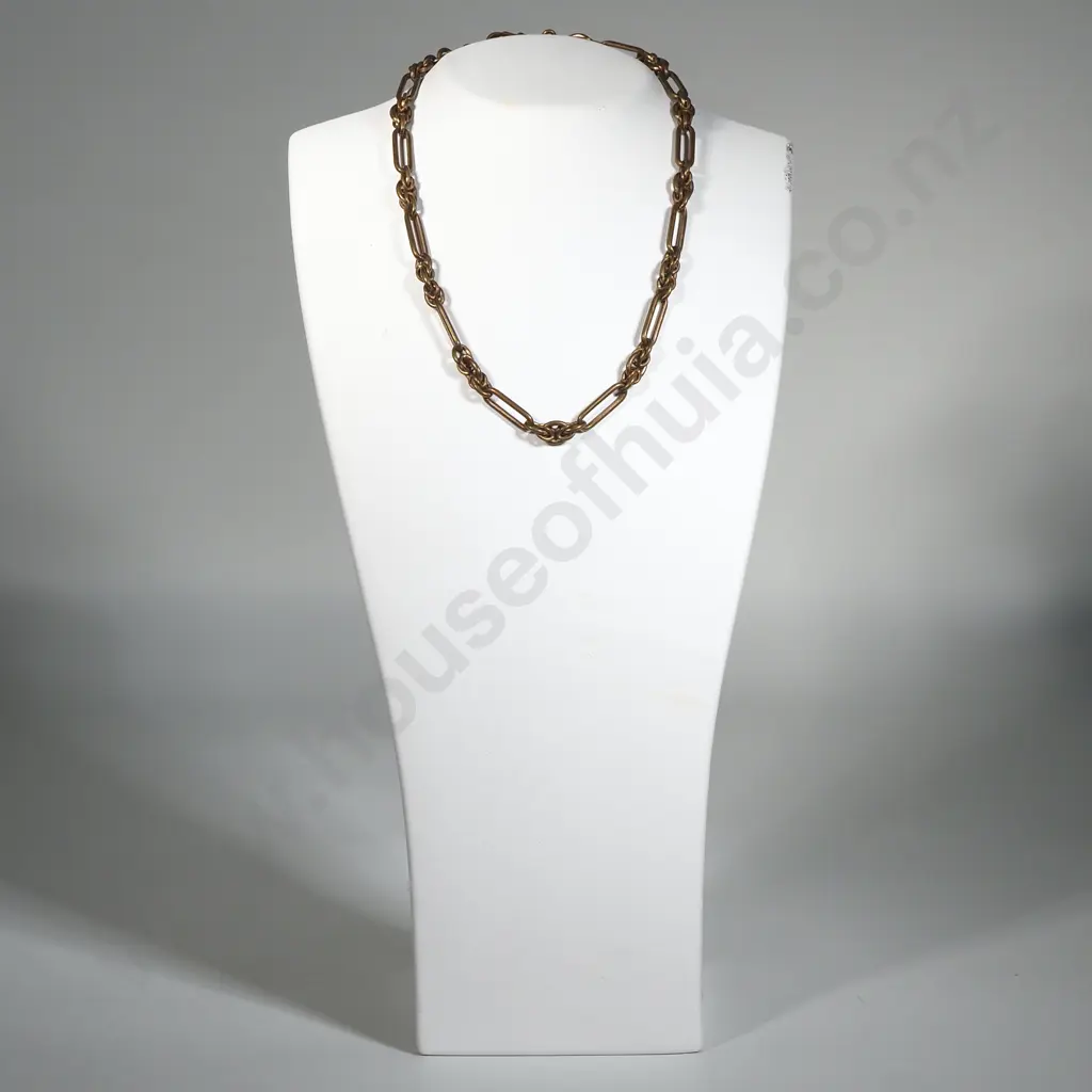 Fancy Pattern Base Metal Necklace  Image 1++