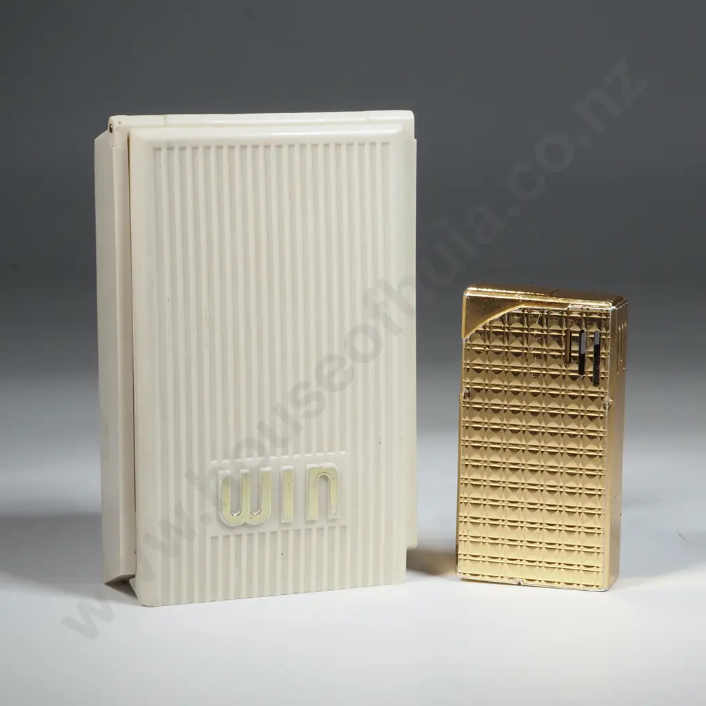 Vintage Win Mark V Piezo Electric Lighter  Image 1++