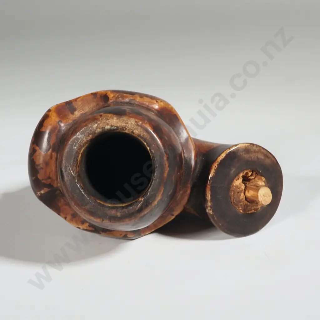 Meerschaum Pipe Bowl - Man w Hat & Moustache. Image 1++