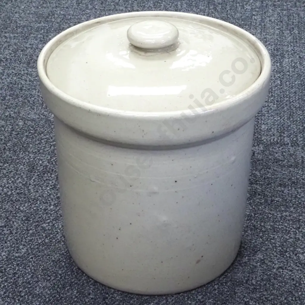 Stoneware Lidded Jar. Image 1++