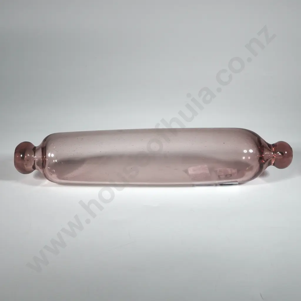 Victorian Amethyst Glass Rolling Pin Image 1++