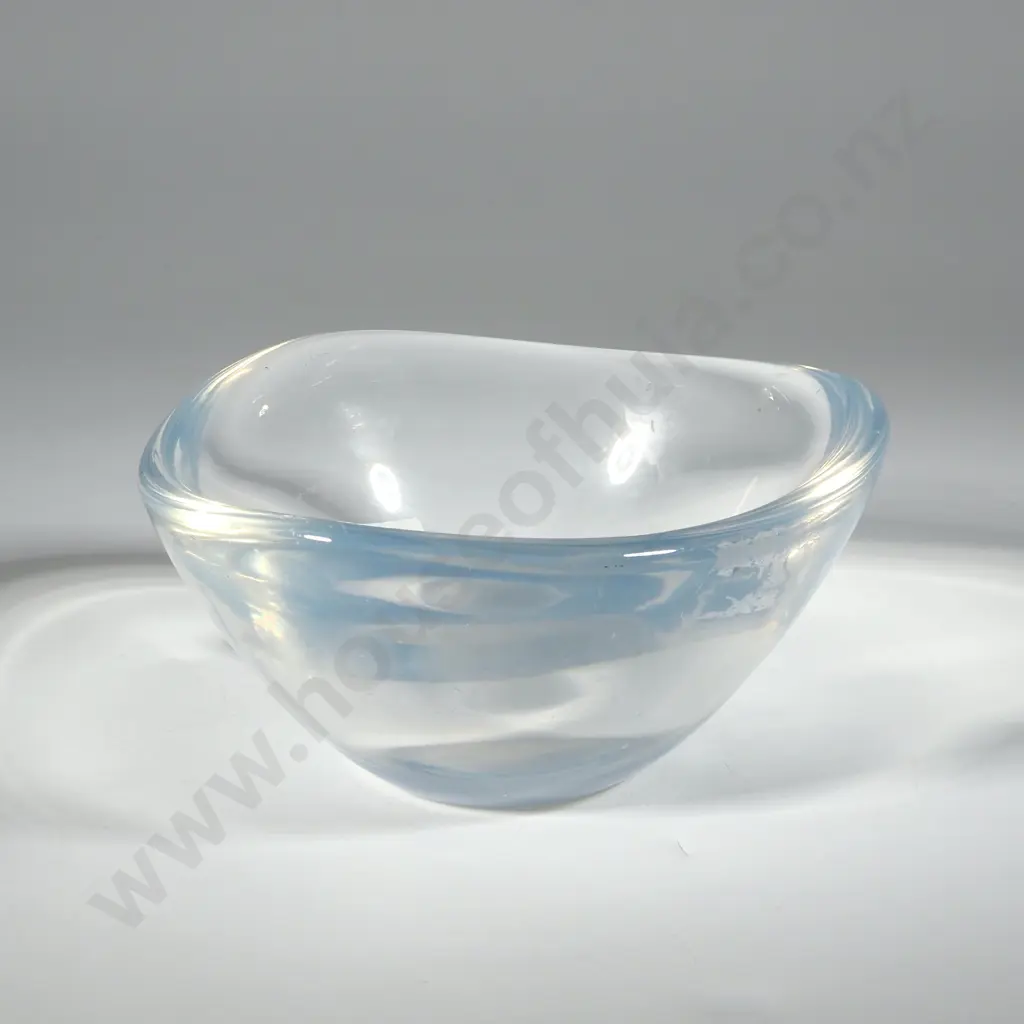 Vintage Orrefors Selena Opalescent Glass Bowl. Designed By Sven Palmquist. Image 1++