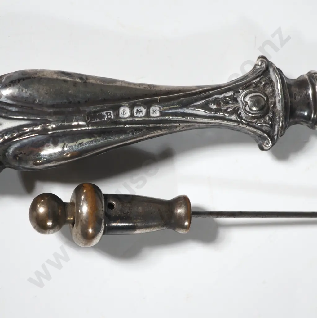 Sterling Silver Boot Hook & Hat Pin. Image 1++