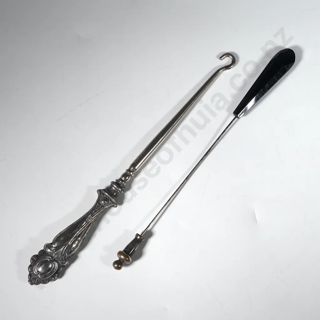 Sterling Silver Boot Hook & Hat Pin. Image 1++