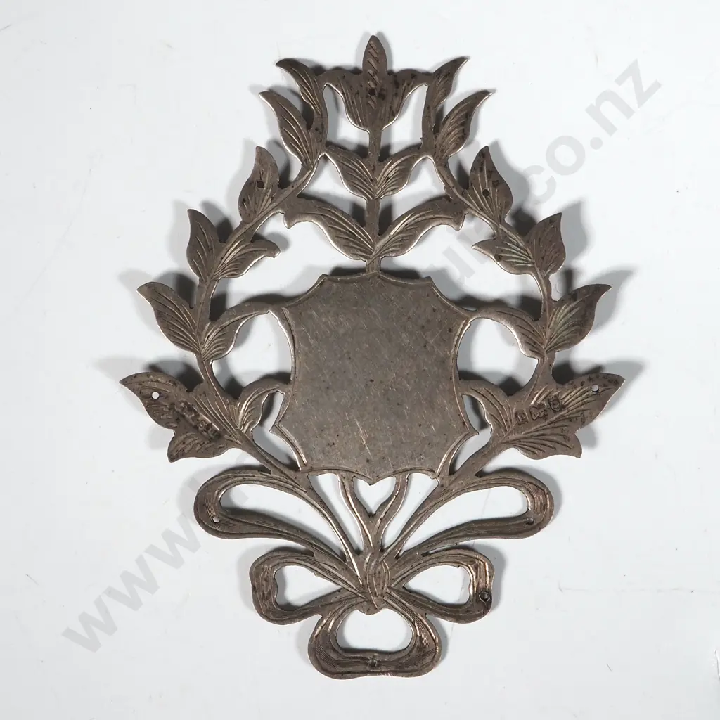 Ornate Sterling Silver Cover. Image 1++