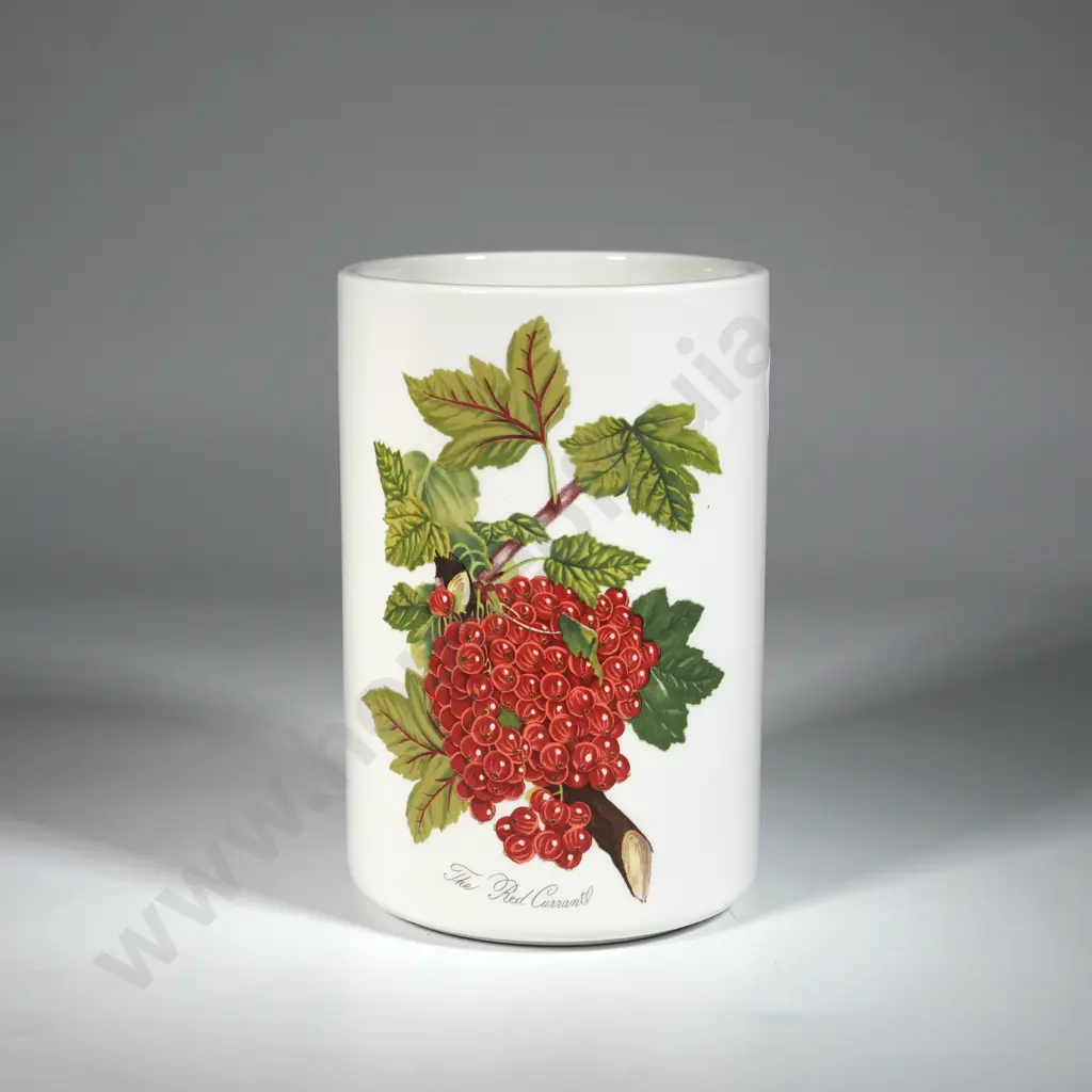 Portmeirion Pomona Red Current Canister. Image 1++
