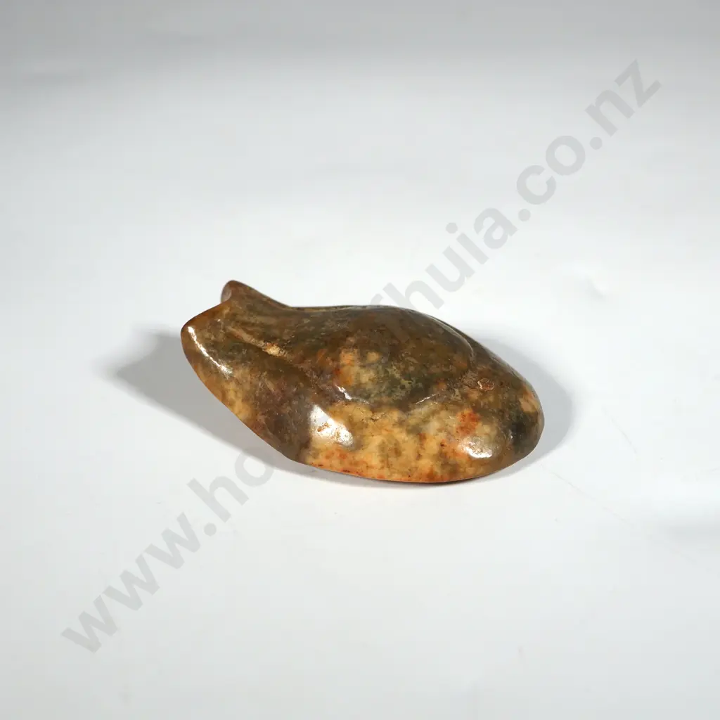 Antique Jade Toggle/Pendant In The Form Of A Snail. Image 1++