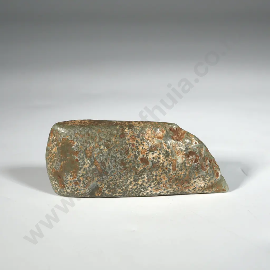 Piece Of Carved Jade. Possibly An Adze. Image 1++