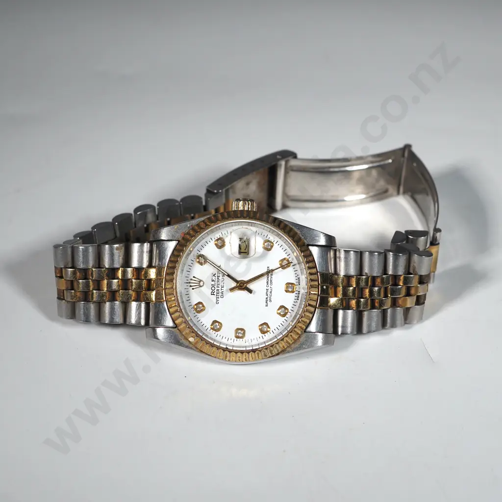 Replica Rolex Oyster Perpetual Date Just Ladies Wristwatch. Image 1++