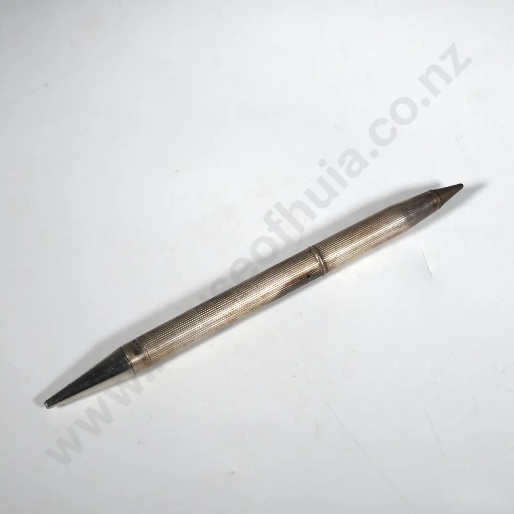 Antique Sterling Silver Mechanical Pencil. A/F Image 1++