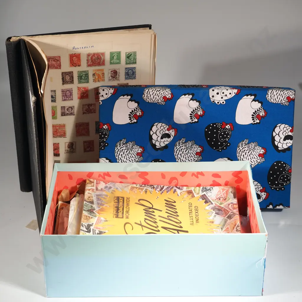 Large Collection of World Stamps & Stamp Album. Image 1++