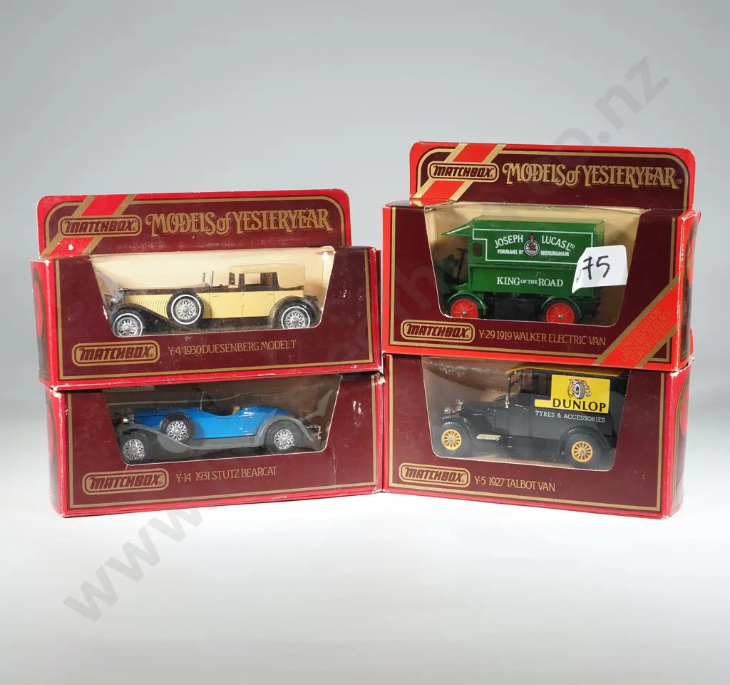 A Lot of Four Matchbox Models of Yesteryear Image 1++