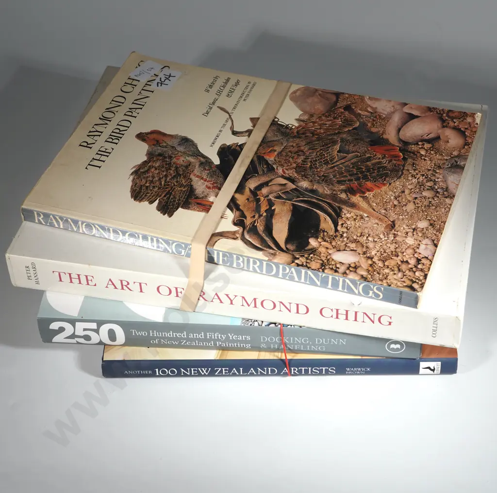 Two Books - The Art Of Raymond Ching By Peter Hansard & Raymond Ching, The Bird Paintings   Image 1++