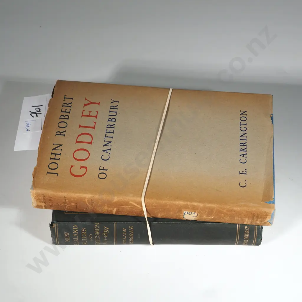 New Zealand Rulers & Statesmen 1840-1897 By William Gisbourne, Samson, Low, Marston & Co. & John Robert Godley Of Canty. Image 1++
