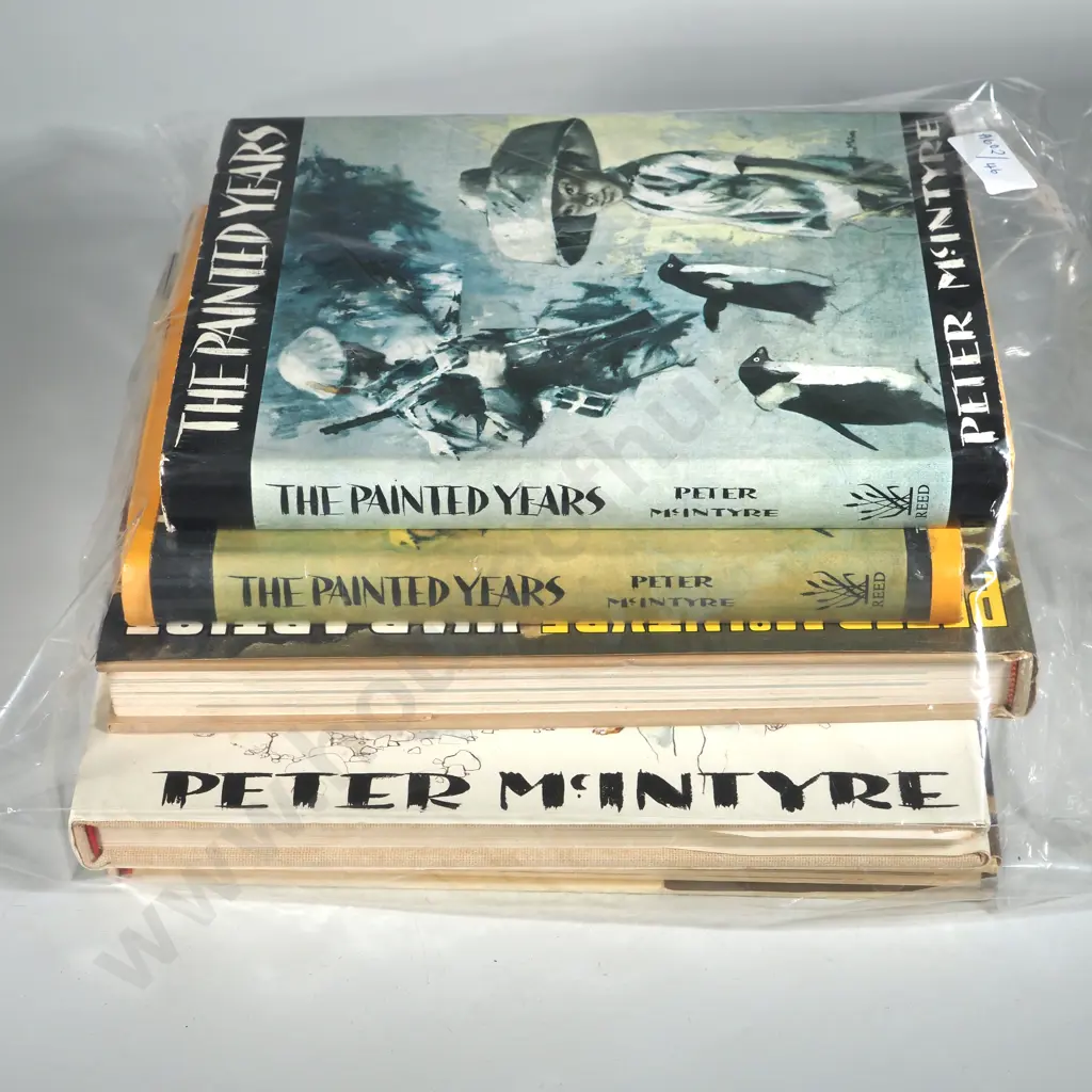 Five Books, The Painted Years By Peter McIntyre; The Painted Years By Peter McIntyre; Peter McIntyre : War Artist; Image 1++