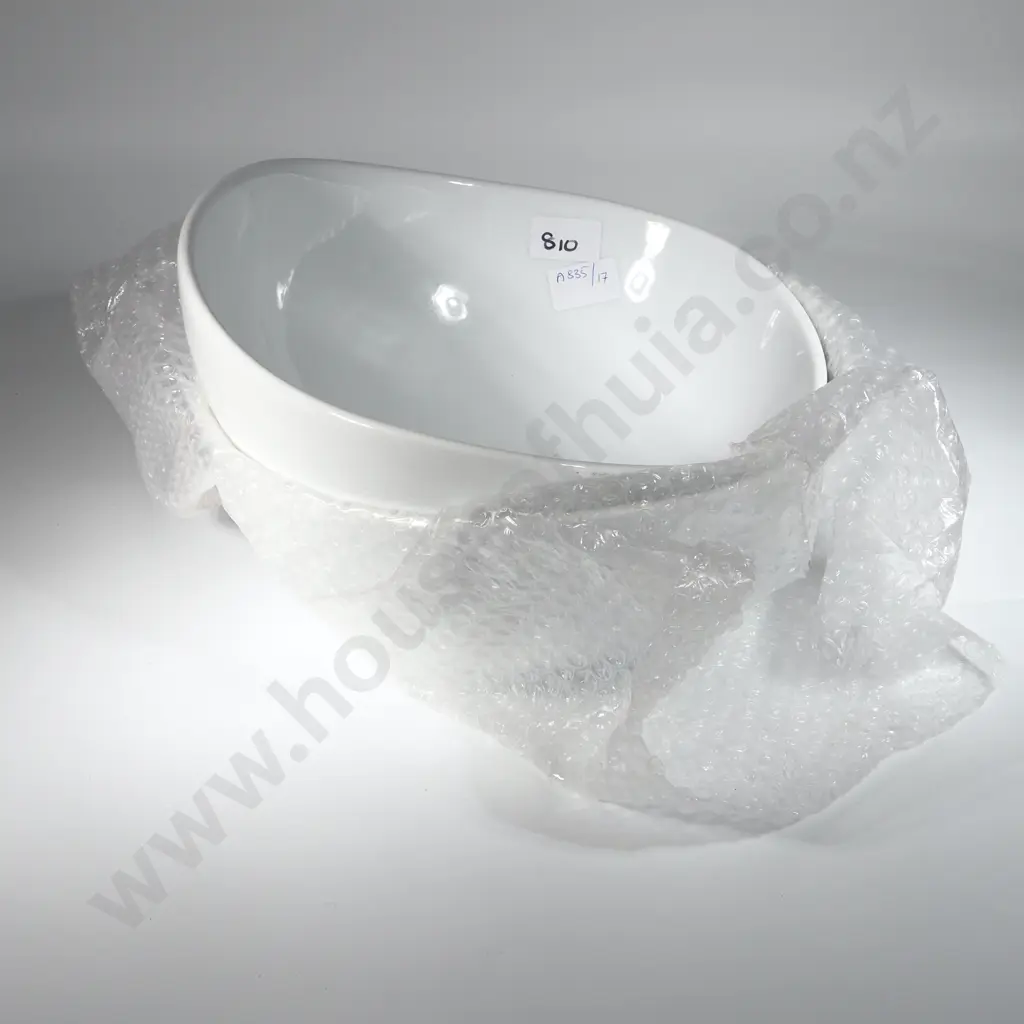 Two  Large Citta White Salad Bowls  Image 1++