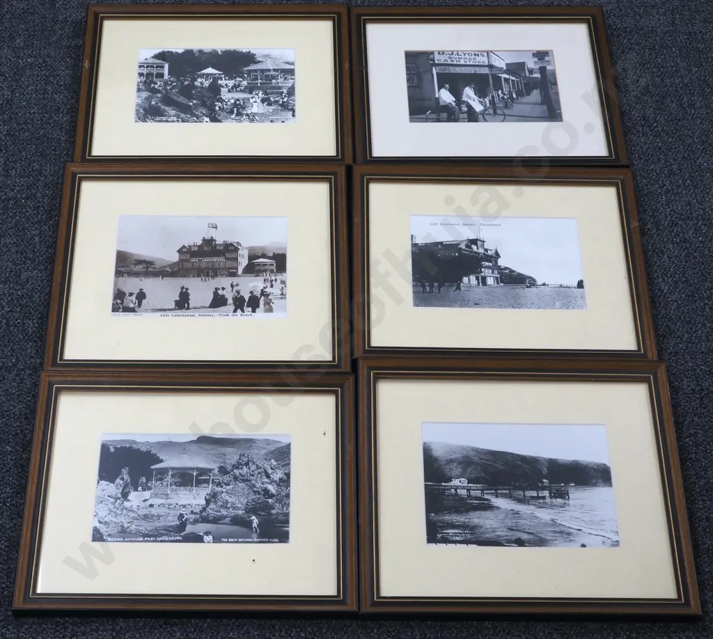 Fifteen Framed Historical Photographs - Sumner. Image 1++